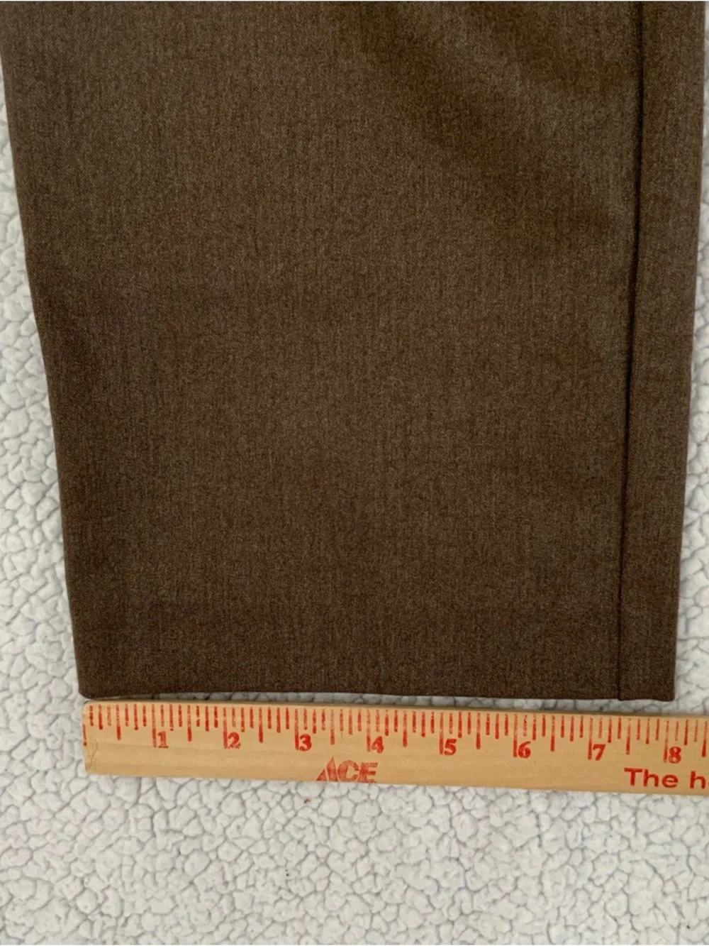 Talbots Petites Elastic Waist Pull On Pants 16P Stretch Brown Office To Casual - Picture 8 of 13